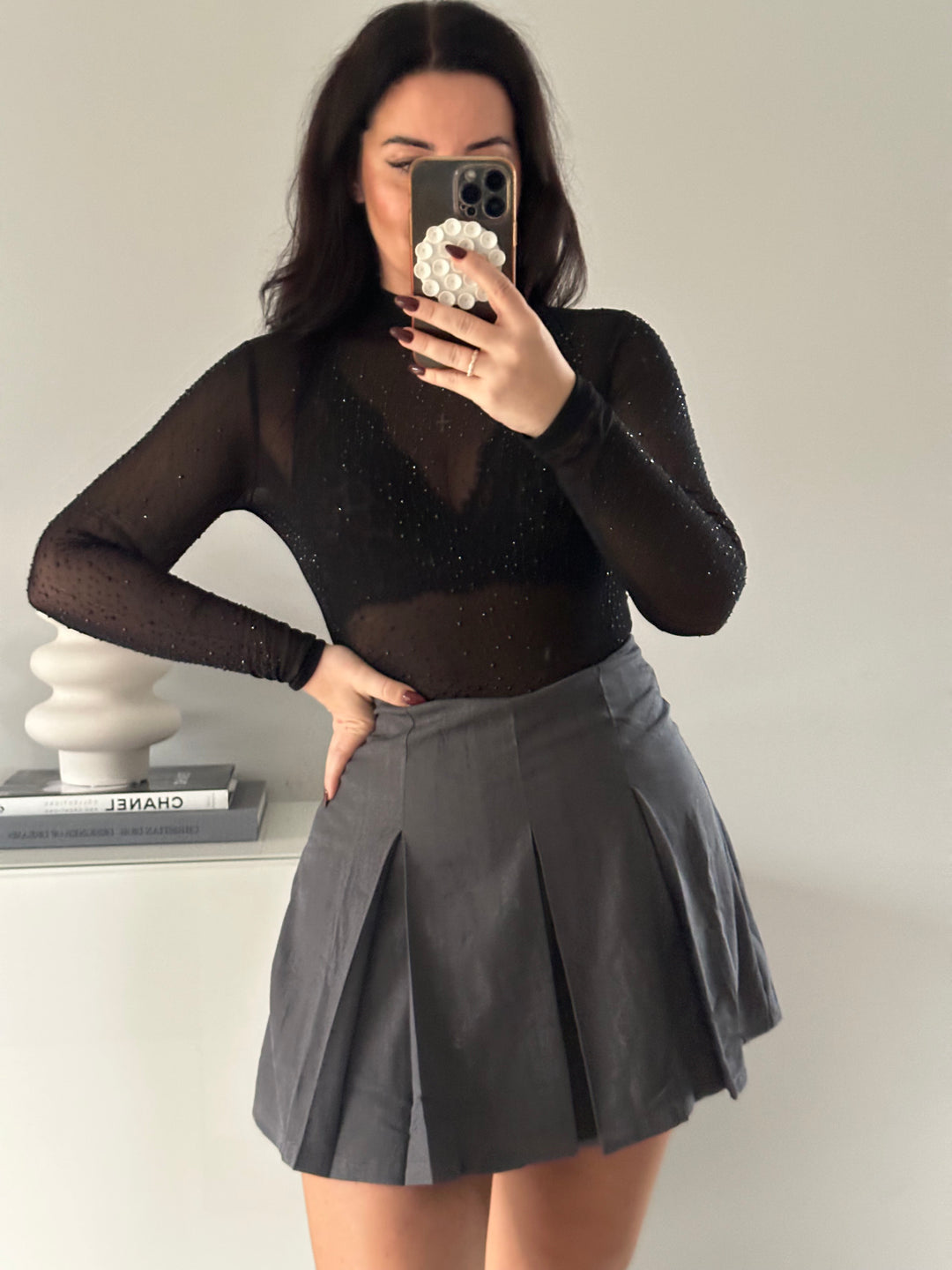 Body mit Strasssteinchen