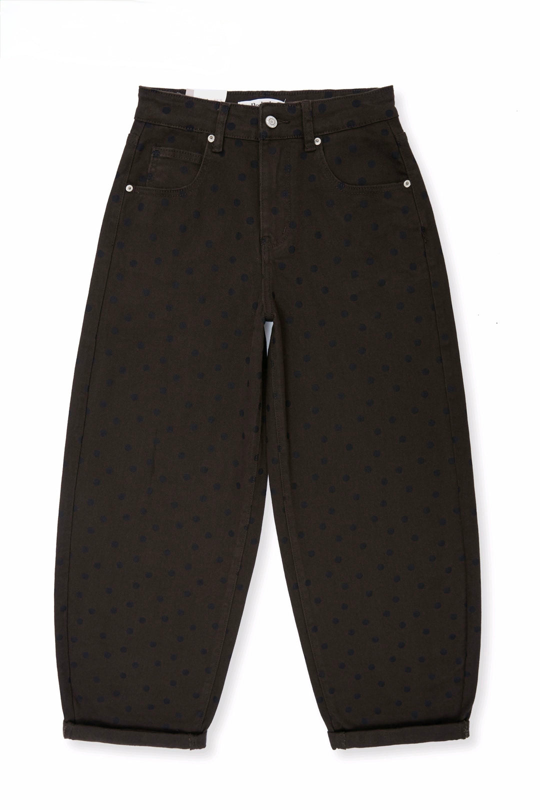 Barrel Jeans Polka Dot