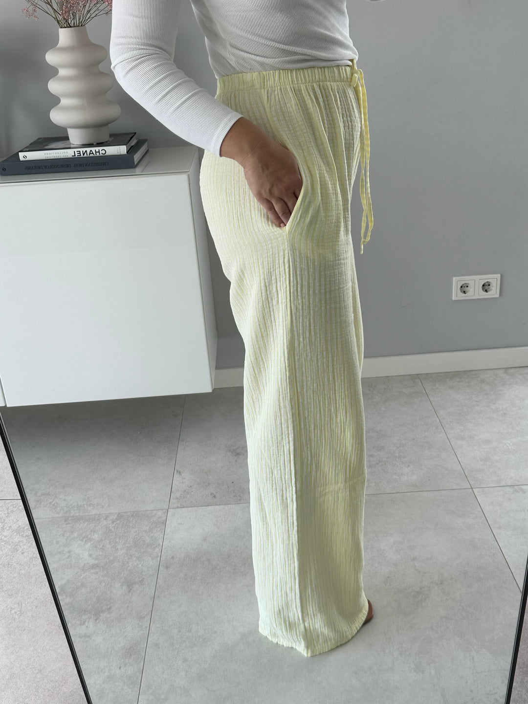 Musselinhose Stripes