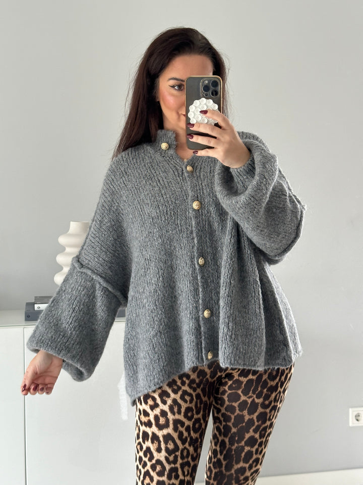 Oversize Strickjacke Tulin