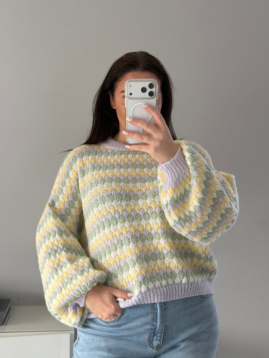 Pullover Bubble Color
