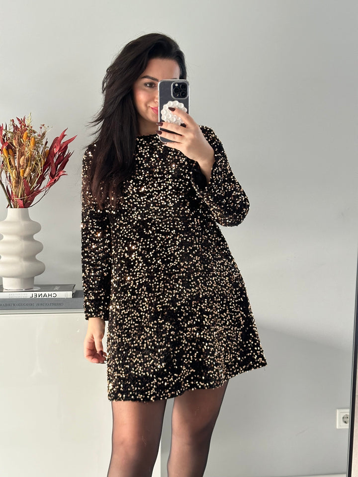 Paillettenkleid Liv