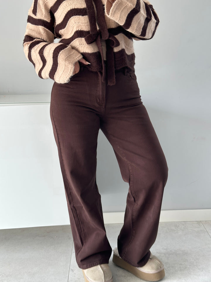 Jeans Wide Brownie