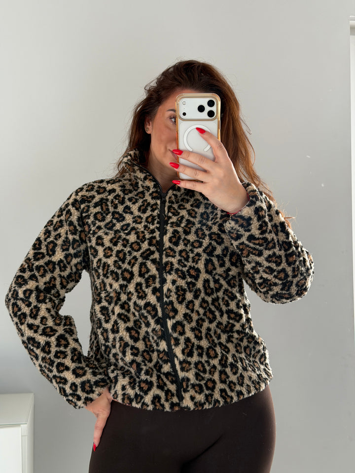 Teddy-Fleecejacke Leo