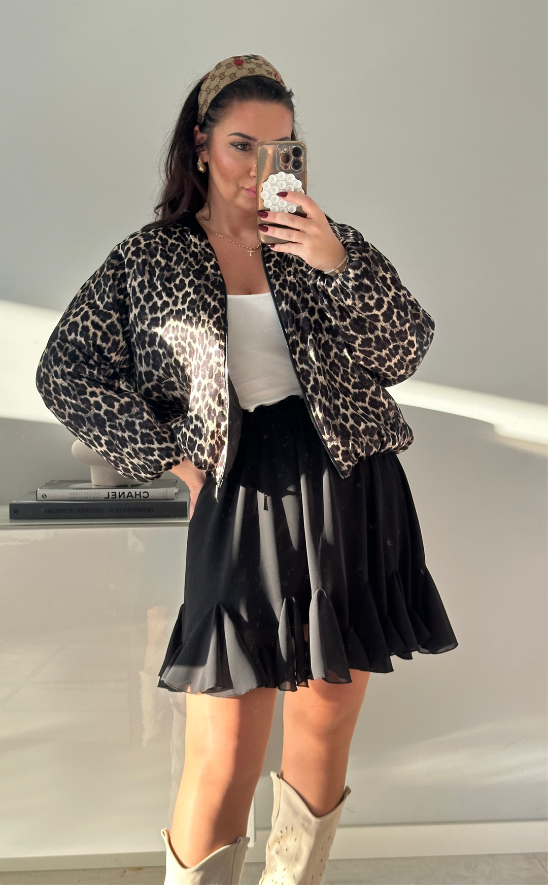Satin Bomberjacke