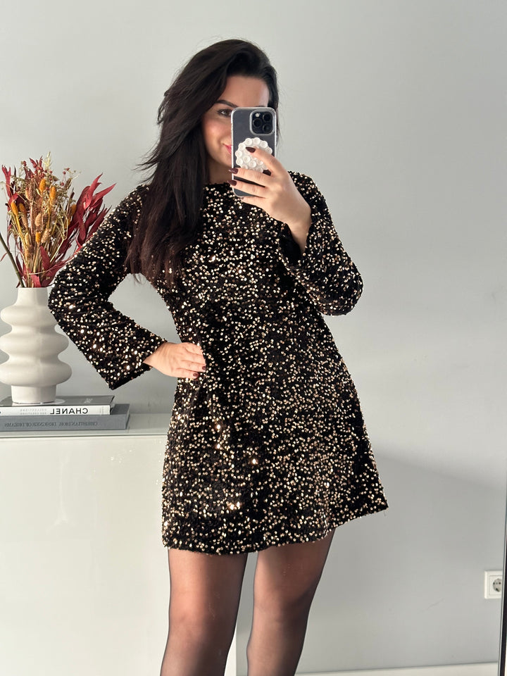Paillettenkleid Liv