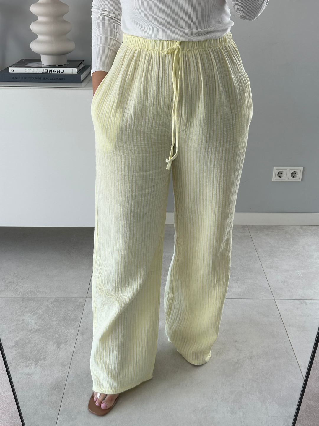 Musselinhose Stripes