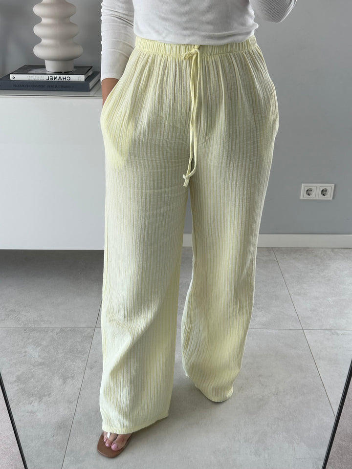 Musselinhose Stripes