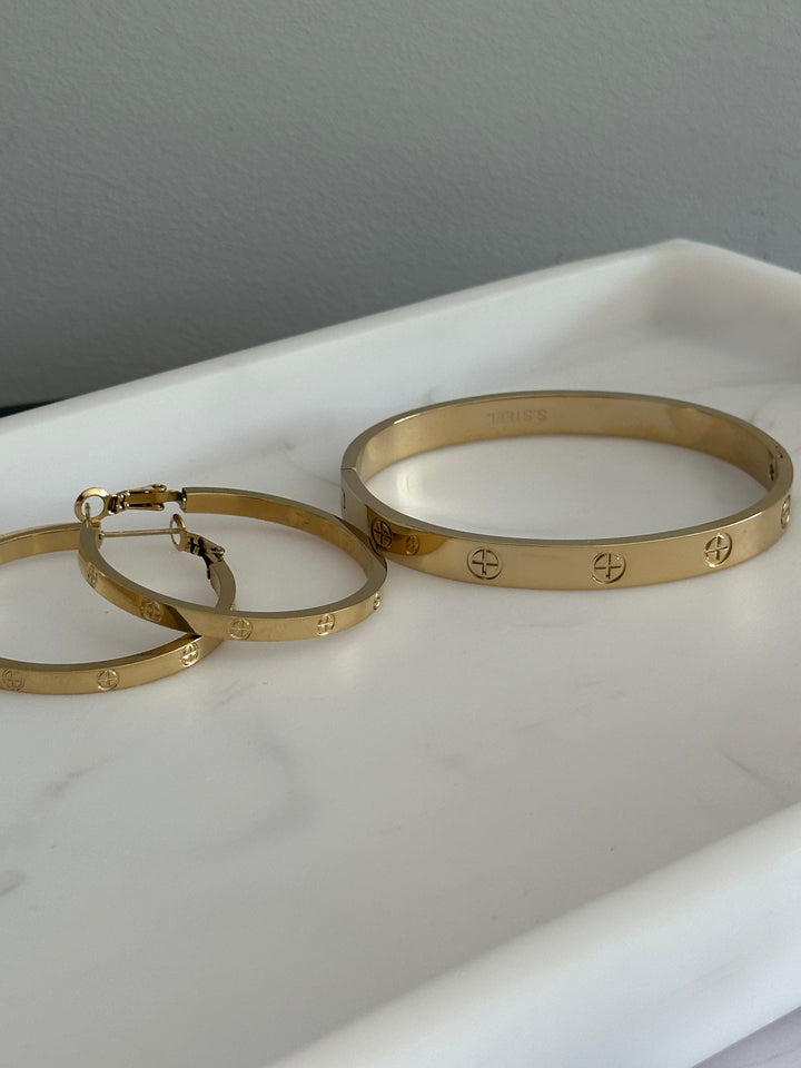 Ohrringe Classy Carti Gold