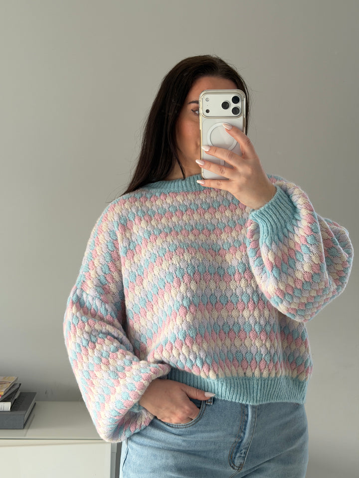Pullover Bubble Color