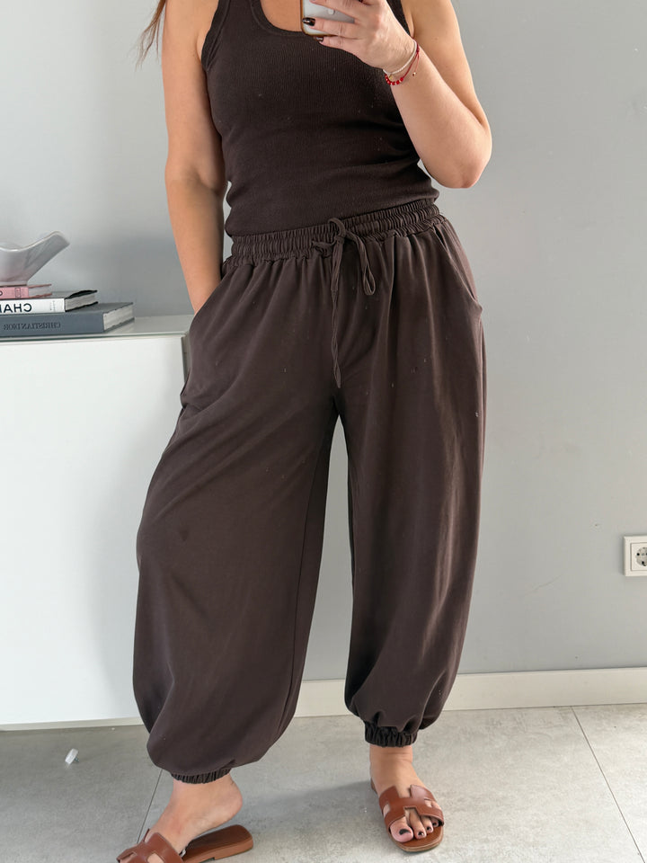 MILA Cotton Balloon Pants