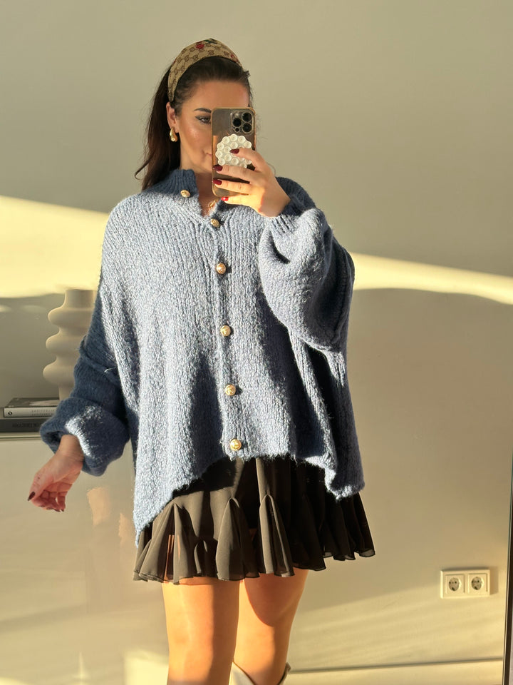 Oversize Strickjacke Tulin
