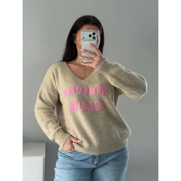 Pullover Matcha Club www.lavibell.de