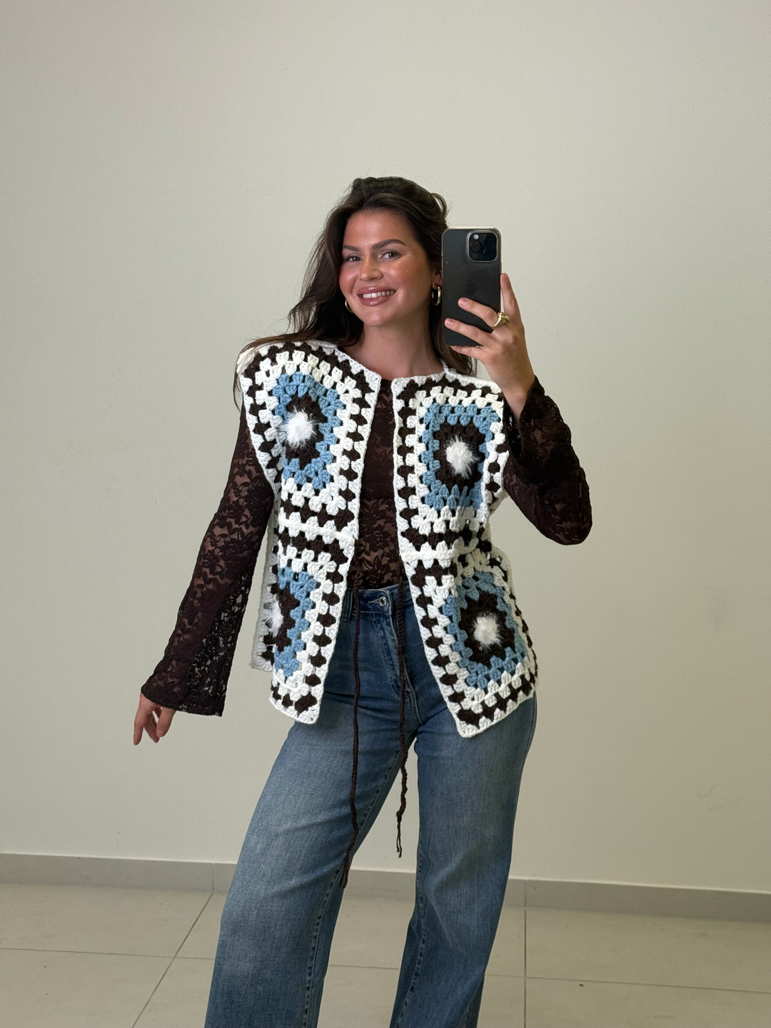 Handmade Weste Liliana
