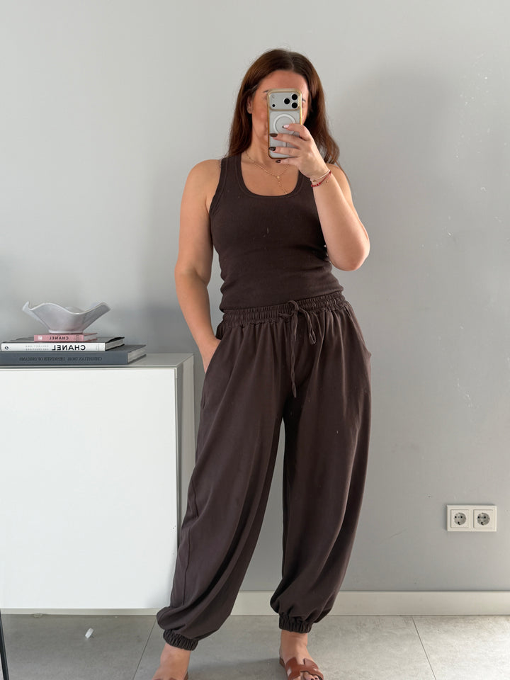 MILA Cotton Balloon Pants