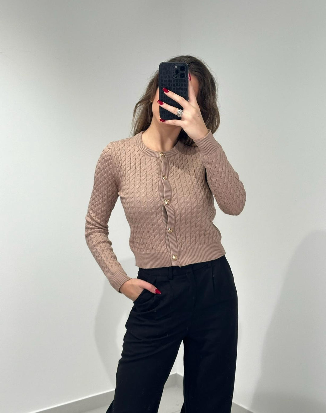 Strickjacke Classic