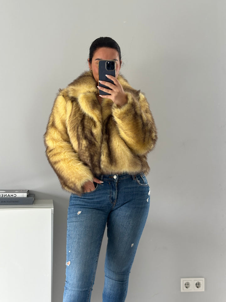 Faux fur Jacke Lavibell