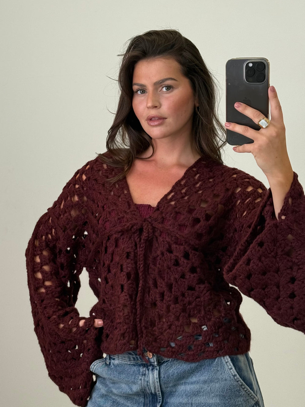 Handmade Cardigan Annabelle www.lavibell.de