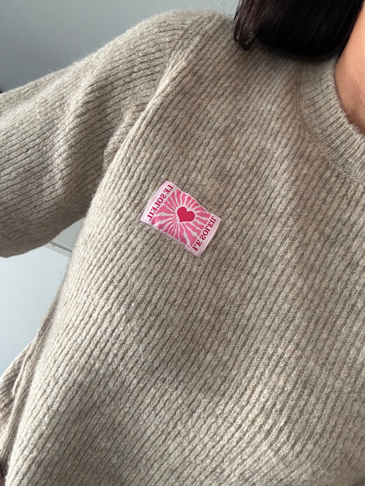 Kurzarm Pullover Soleil