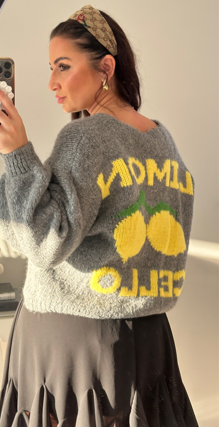 Cardigan Limoncello