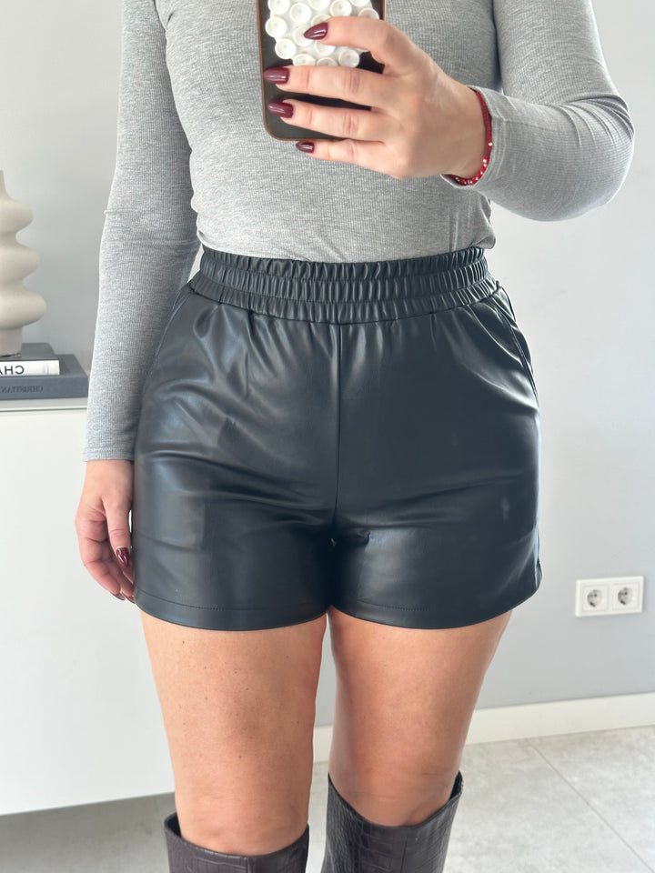 Ledershorts