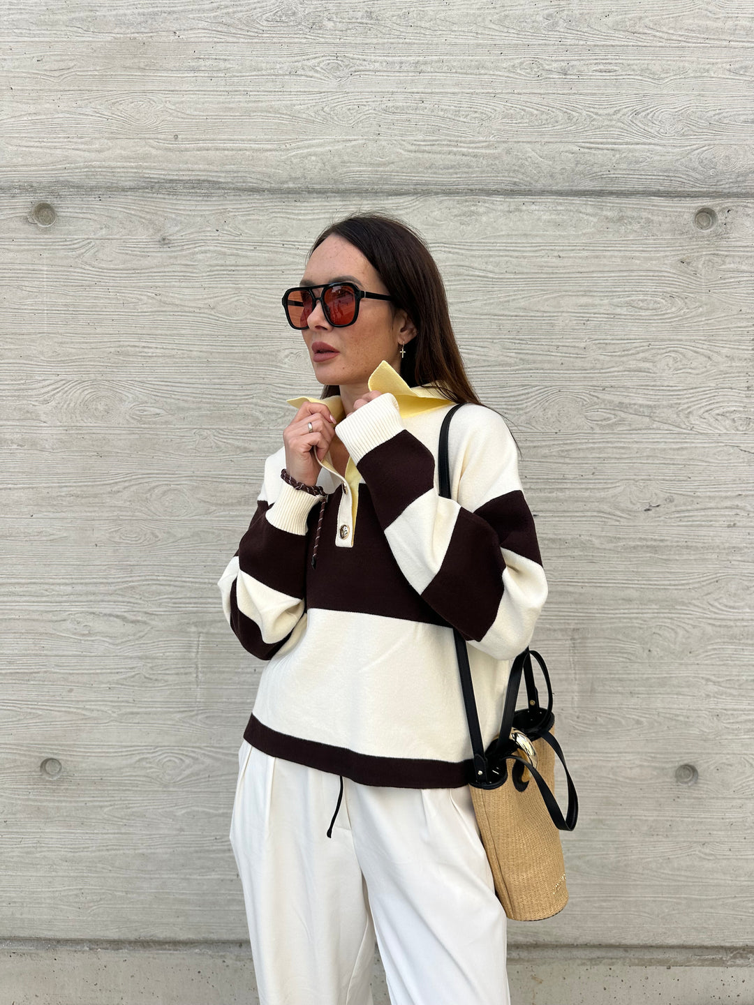 Pullover Preppy Jil