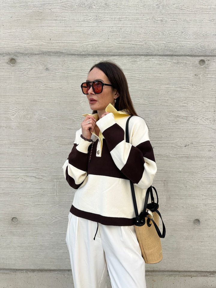 Pullover Preppy Jil