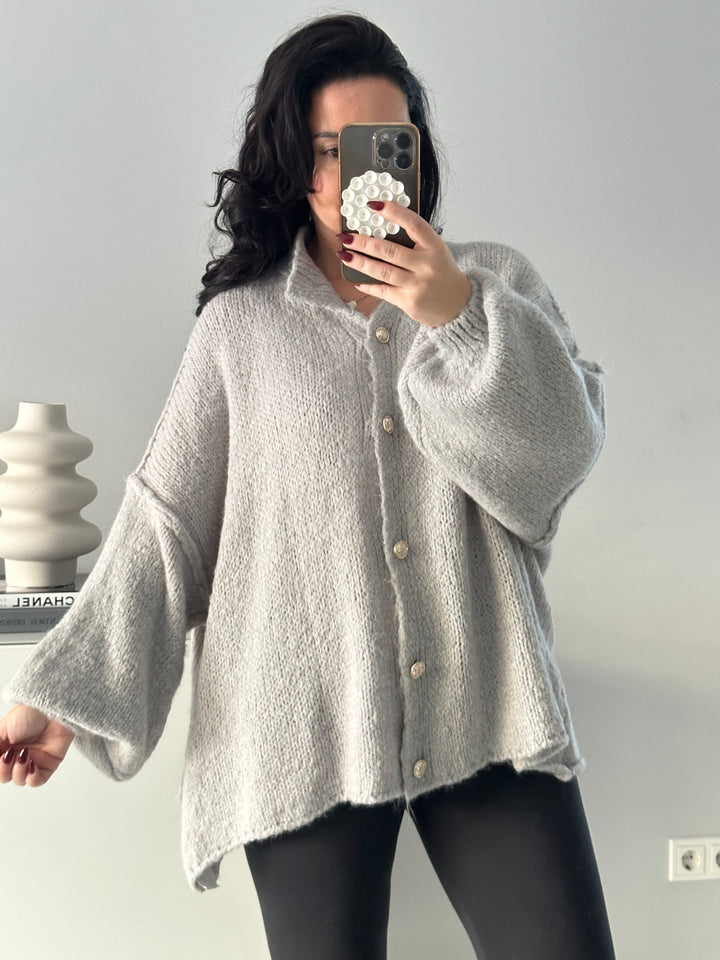 Oversize Strickjacke Tulin