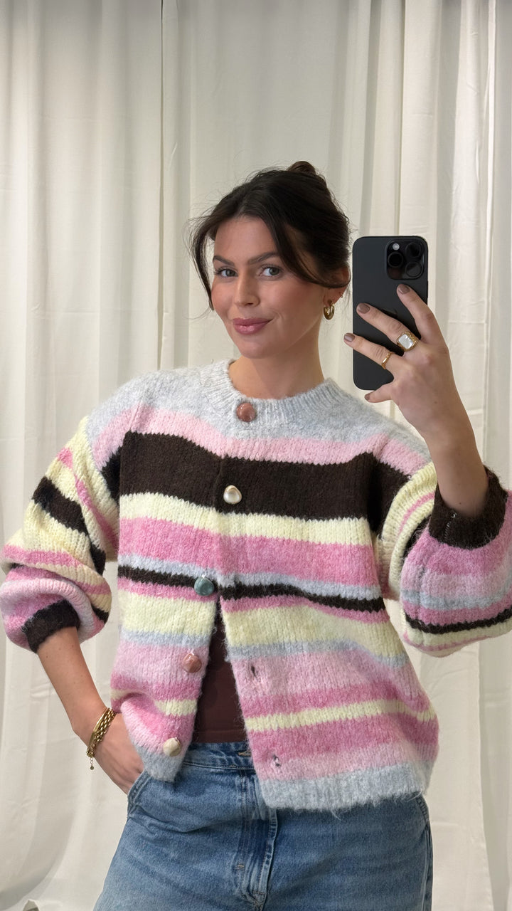 Cardigan Stripe Love