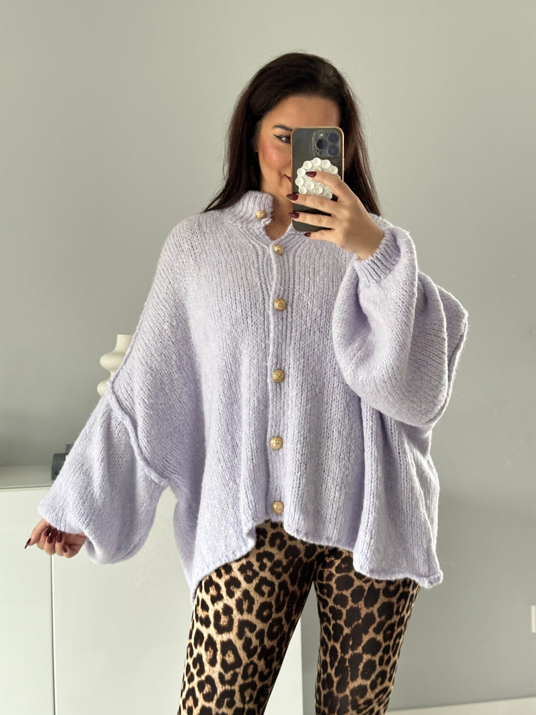 Oversize Strickjacke Tulin