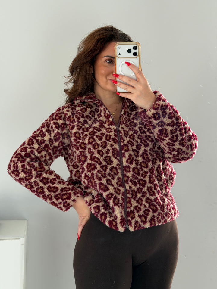 Teddy-Fleecejacke Leo