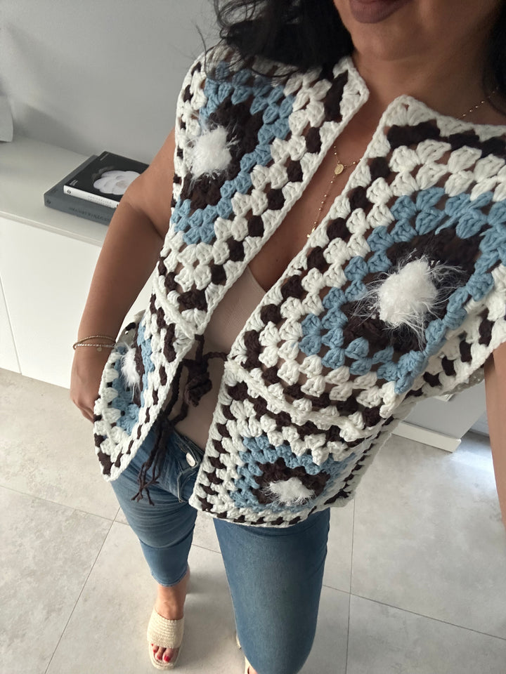 Handmade Weste Liliana