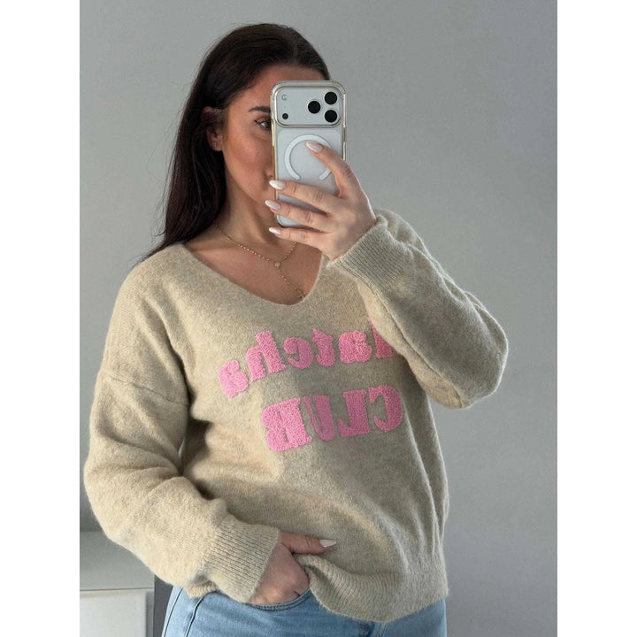 Pullover Matcha Club www.lavibell.de