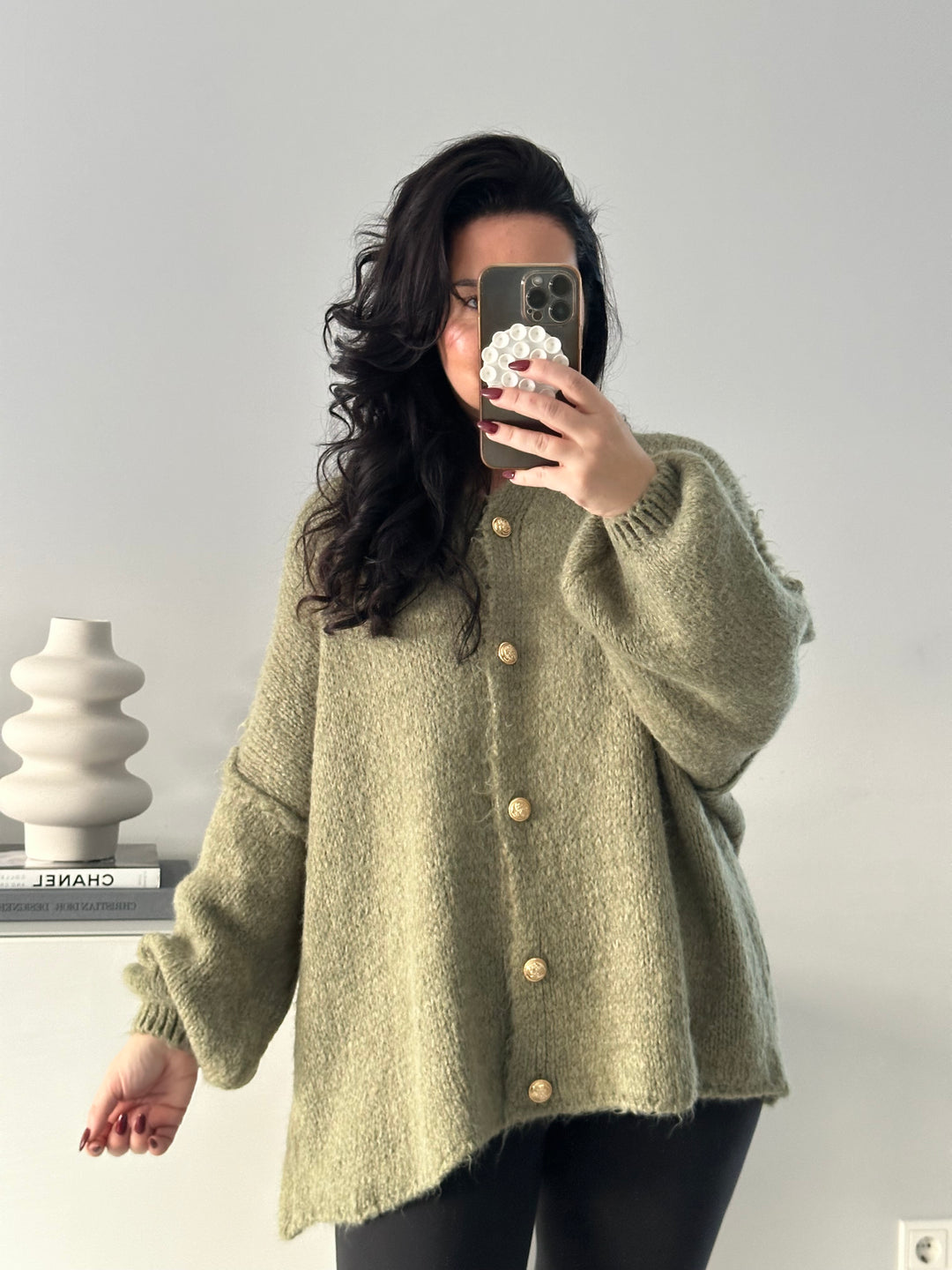 Oversize Strickjacke Tulin