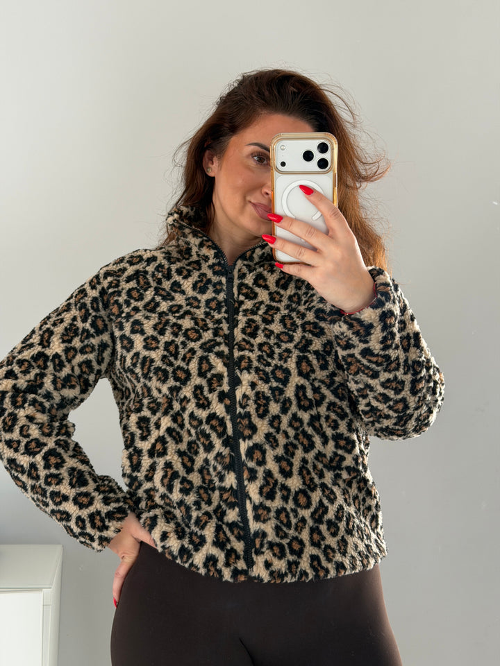 Teddy-Fleecejacke Leo