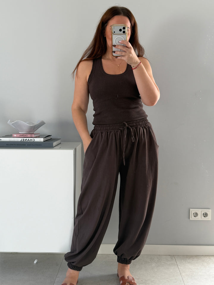 MILA Cotton Balloon Pants