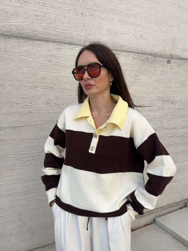 Pullover Preppy Jil