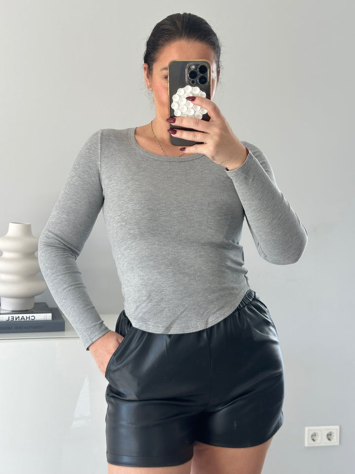Langarmshirt Basic