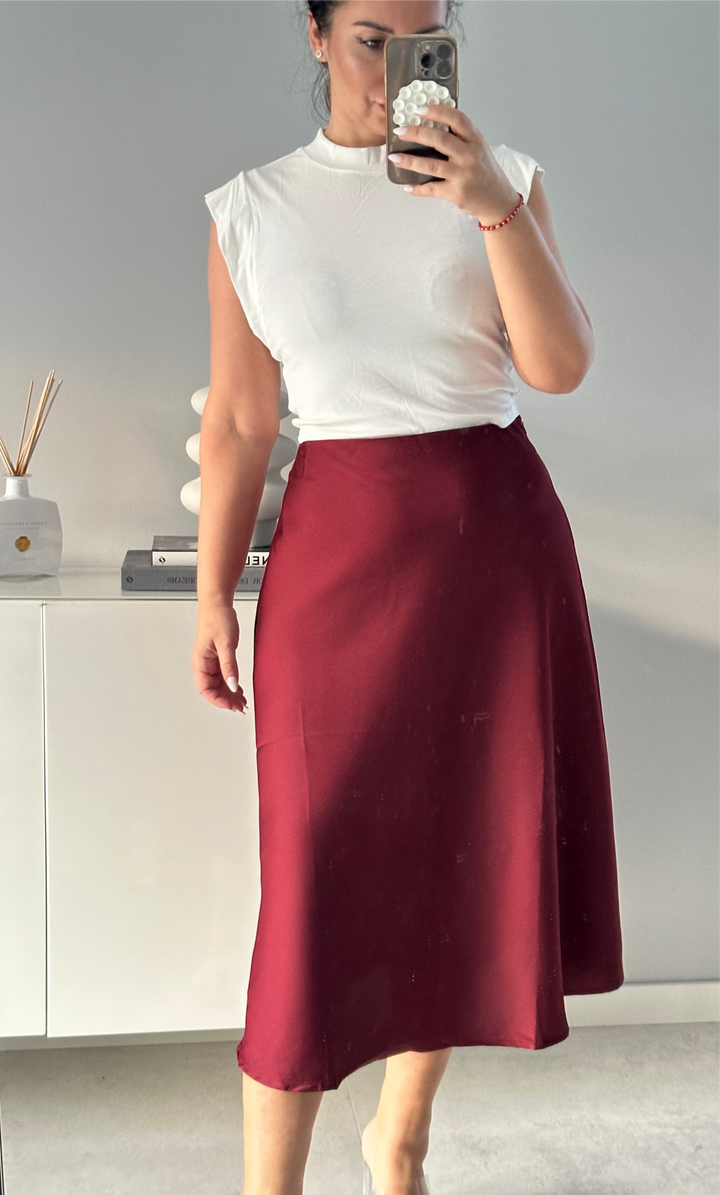 Satinrock Burgundy