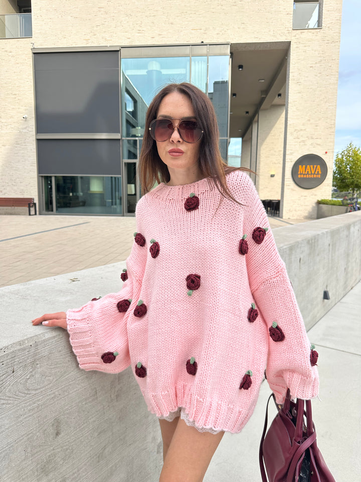 Handmade Pullover Rose