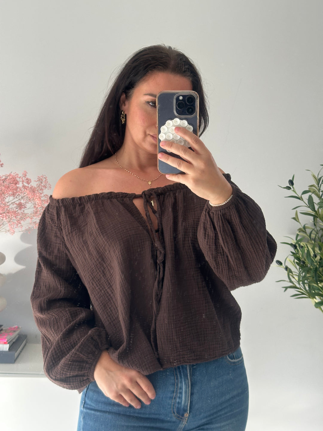 Musselinbluse Jolina
