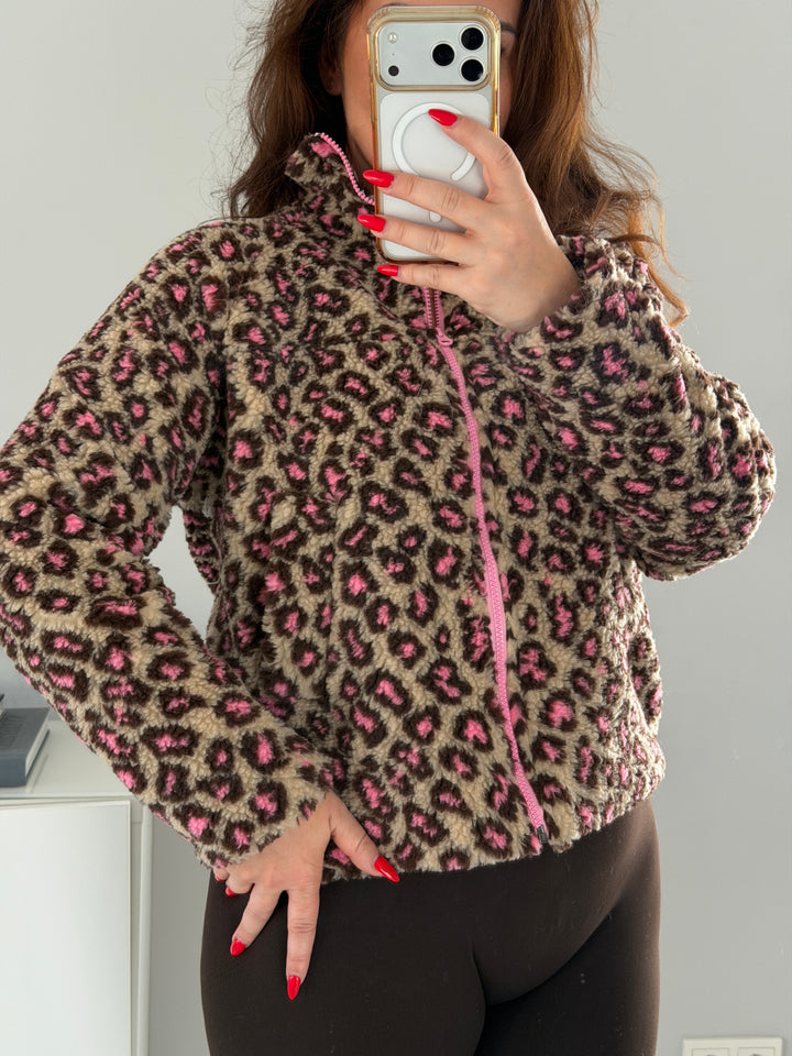 Teddy-Fleecejacke Leo