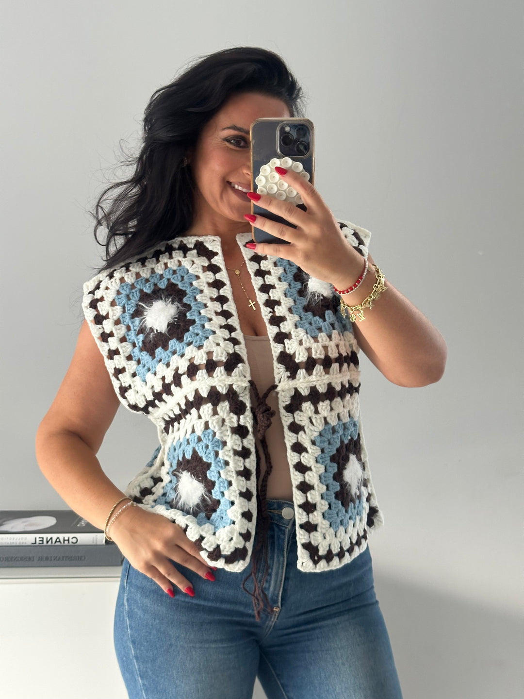 Handmade Weste Liliana