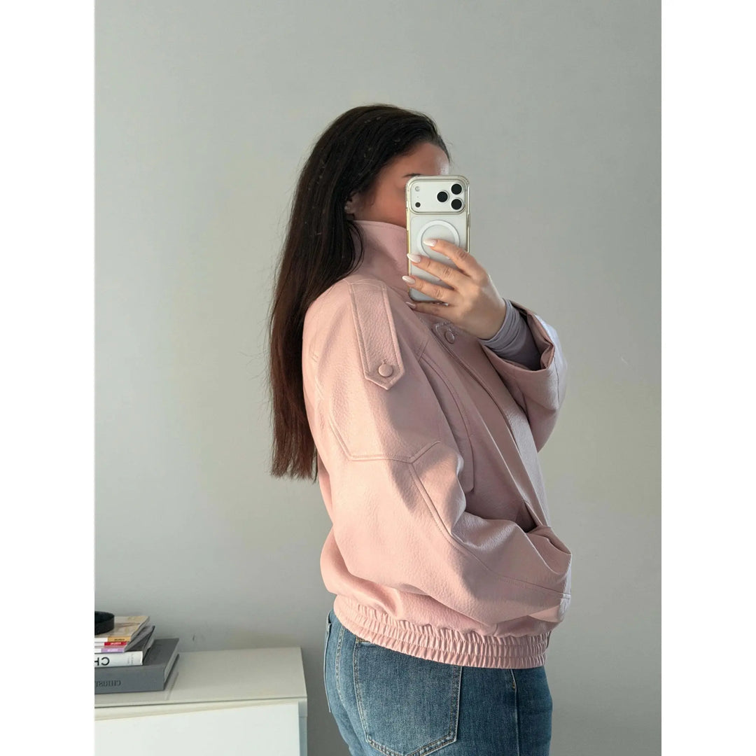 Vegane Lederjacke Sara www.lavibell.de