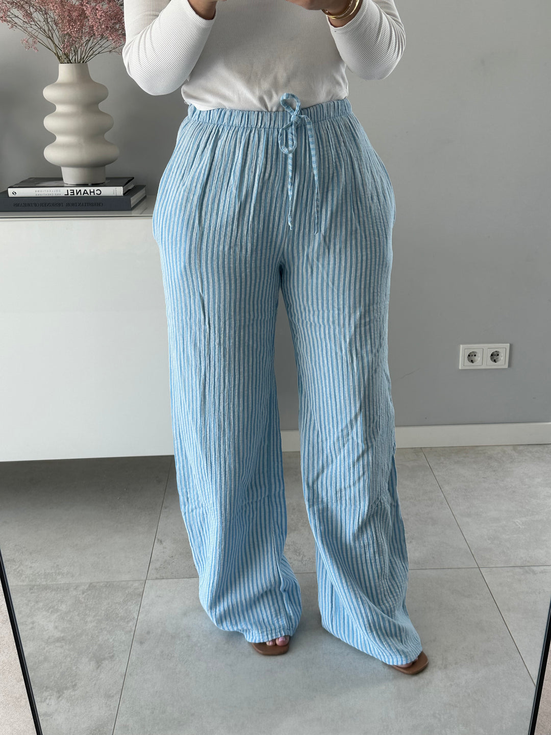 Musselinhose Stripes