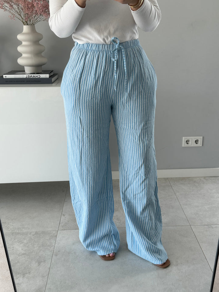 Musselinhose Stripes