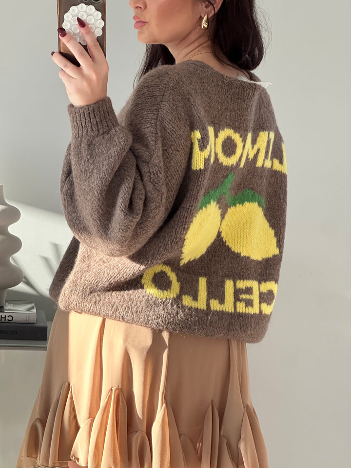 Cardigan Limoncello