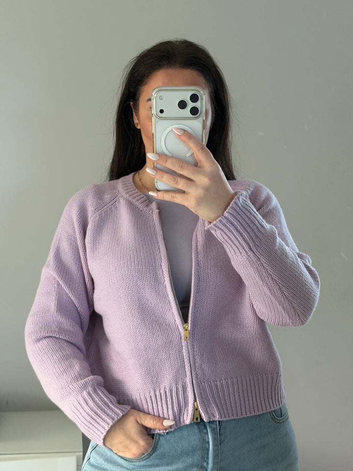 Cardigan Zip Lina