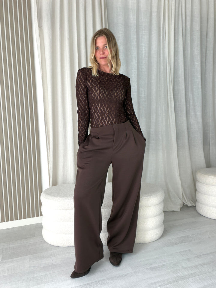 Lavibell Soft Touch Wide Leg Hose