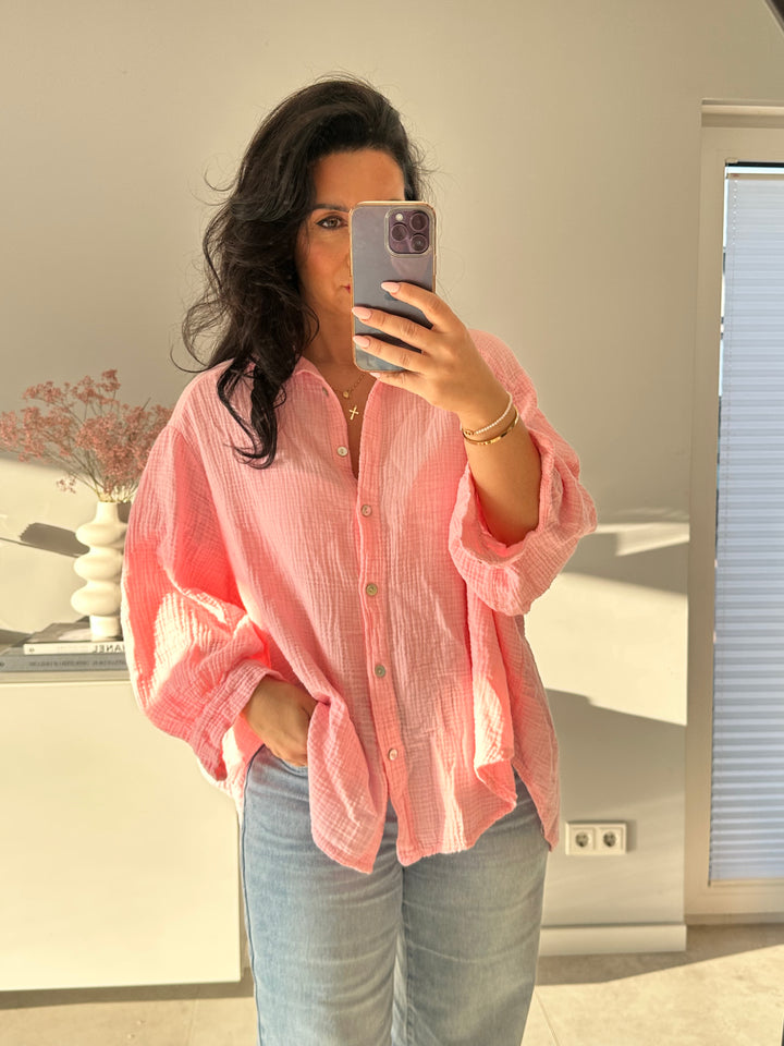 Musselinbluse Lavibell